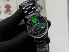 Viokai Black Steel Watch for Men