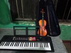 Violin with Organ
