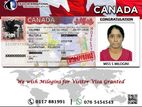 Visit Visa For UK, Canada and Europe Countries