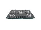 VISTA 5 BURNER GLASS TOP GAS COOKER – AA5