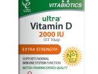 Vitabiotics Ultra Vitamin D3 2000iu 50ug Tablets 96 Pack