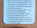 Voice Recorder USB Mini / 600 hrs Recording 32GB memory