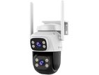 Vstarcam 6MP Two lens Wifi human track colorvu way audio cctv CS622DR