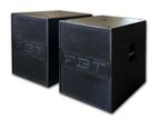 W-BIN SubWoofer (pair) with 18-inch Double Magnet PD Speaker