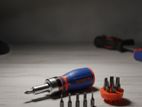 WADFOW 8-in-1 Stubby Ratchet Screwdriver Set – WSD1M08 HERMAN HT 1019