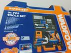 WADFOW 91-Piece Cordless Impact Drill & Hand Tool Set – HERMAN HT 1074