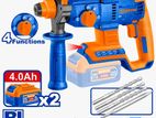 Wadfow Cordless Rotary Hammer 20V 22mm
