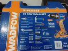 WADFOW WDT4B91 91-PIECE TOOL SET – HERMAN HT 0866