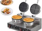 WAFFLE MAKER DOUBLE INDUSTRIAL