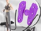 Waist Twisting Fitness Disc & Rope