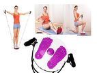 Waist Twisting Fitness Disc With Rope