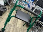 Walker with seat