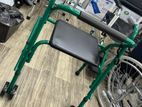 Walker with seat