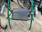 Walker with seat