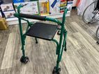 Walker with seat