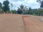 Walking Distances to 120 Road Land for Sale in Pogasowita