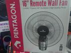 Wall Fan 16" With Remote Pentagon