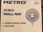 Metro 16"inches Wall Fan