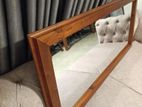 Wall Mirror Frame Teak Wooden