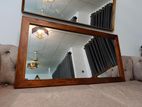 Wooden Frame Wall Mirror
