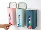 Wall Mounted Garbage With Storage Shopping Bag Box
