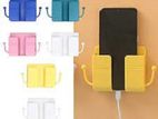 Wall Mounted Phone Holder With Hook
