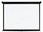 Wall mounted projector screens