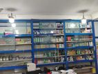 Wall-Mounted Retail Display Rack