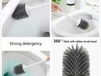 Wall Mounted Silicone Head Toilet Comet Brush