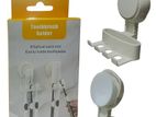 Wall Mounted Toothbrush Holder