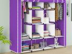 Wardrobe Cloth 4 Column Height 5 feet - Corner Or Straight Cupboard-
