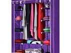 Wardrobe Cupboard - 3 Roll-over Doors Cloth Storage