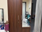 Wardrobe with Attached Mirror