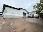 Warehouse for Lease in Wellampitiya