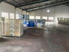 Warehouse for Rent in kaduwela ( Biyagama )
