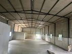 warehouse for Rent in kelaniya