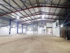 Warehouse for Rent in Moratuwa