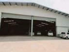 warehouse for rent in Wennappuwa