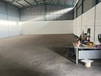 Warehouse for Rent Peliyagoda