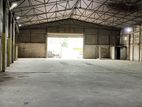 Warehouse for Rent Wattala