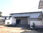 WAREHOUSE WITH 1000SQFT A/C OFFICE IN BORALASGAMUWA (Ref:3035)