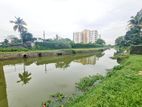 Water Canal Facing 14P Bare Land For Sale In Colombo 08
