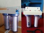 Water Filter line in Double Housing