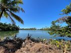Water Front Land for Sale in Kosgoda Lagoon