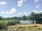 Waterfront Land Facing Diyawannawa for Sale in Battaramulla