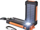 Waterproof 10000 mah Solar Power Bank with light