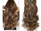 Wavy Synthetic Hair Extension Set Color Code 4 H27