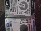 Wd 1 Tb & 500 Gb Laptop Hdd