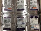 WD PERPLE 1TB HARD DRIVE