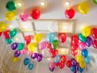We provide Helium Balloons on your door step.